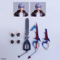 SQUARE ENIX Riku Deluxe Ver Kingdom Hearts III Play Arts Kai Action Figure 17 SQUARE ENIX Riku Deluxe Ver Kingdom Hearts III Play Arts Kai Action Figure -Toy Model Cosplay Store 4988601364034 figure riku deluxe ver kingdom hearts iii play arts kai action altg