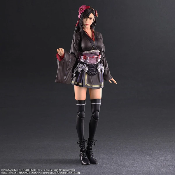 SQUARE ENIX Tifa Lockhart Exotic Dress Ver Final Fantasy VII Remake Play Arts Kai Action Figure 8 SQUARE ENIX Tifa Lockhart Exotic Dress Ver Final Fantasy VII Remake Play Arts Kai Action Figure - Image 6
