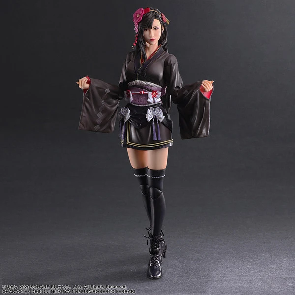 SQUARE ENIX Tifa Lockhart Exotic Dress Ver Final Fantasy VII Remake Play Arts Kai Action Figure 9 SQUARE ENIX Tifa Lockhart Exotic Dress Ver Final Fantasy VII Remake Play Arts Kai Action Figure - Image 7
