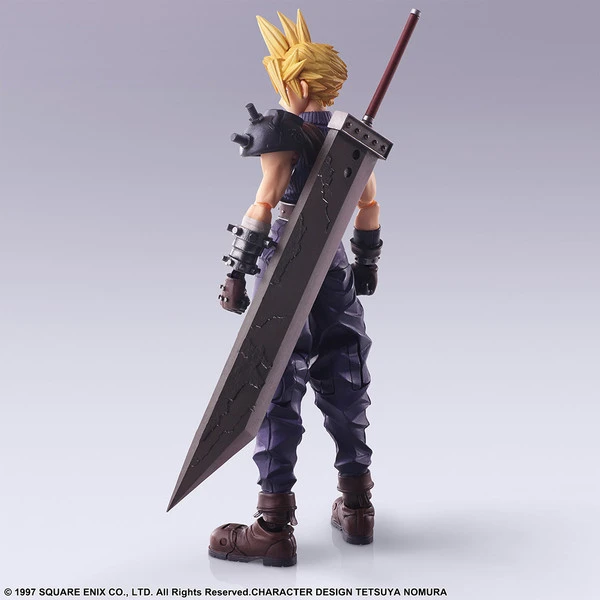 SQUARE ENIX Cloud Strife Final Fantasy VII Bring Arts Action Figure 7 SQUARE ENIX Cloud Strife Final Fantasy VII Bring Arts Action Figure - Image 5