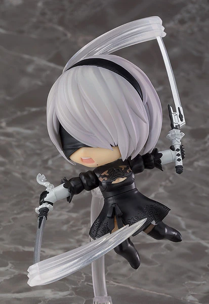 SQUARE ENIX YoRHa No 2 Type B (Re-run) NieR Automata Nendoroid Figure 6 SQUARE ENIX YoRHa No 2 Type B (Re-run) NieR Automata Nendoroid Figure - Image 4