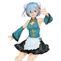 TAITO PRIZE Rem Mandarin Maid Ver Re:ZERO Prize Figure -Toy Model Cosplay Store 662248835006 figure rem mandarin maid ver rezero prize altc