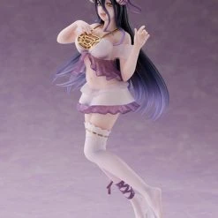 TAITO PRIZE Albedo Nightwear Ver Overlord IV Coreful Prize Figure -Toy Model Cosplay Store 662248840925 figure albedo nightwear ver overlord iv coreful prize altb
