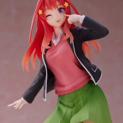 TAITO PRIZE Itsuki Nakano Uniform Renewal Ver The Quintessential Quintuplets Coreful Prize Figure -Toy Model Cosplay Store 662248841076 figure itsuki nakano uniform renewal ver the quintessential quintuplets coreful prize alth