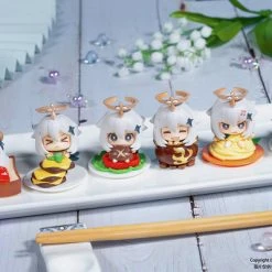 MIHOYO Paimon Is NOT EMERGENCY FOOD! Paimon Mascot Genshin Impact Figure Set (6 Pieces)