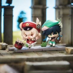 MIHOYO Genshin Impact Mondstadt Edition Battle Scene Series Miniature Figure Set -Toy Model Cosplay Store 6974696610376 figure genshin impact mondstadt edition battle scene series miniature set alti