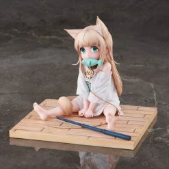HOBBY SAKURA Kinako Sitting Fish Ver My Cat Is A Kawaii Girl Original Character Figure