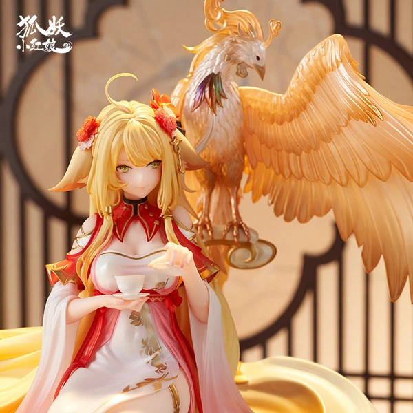 YUEWEN GOODS Honghong Tushan Golden Feather Dress Ver Fox Spirit Matchmaker Figure 7 YUEWEN GOODS Honghong Tushan Golden Feather Dress Ver Fox Spirit Matchmaker Figure - Image 5
