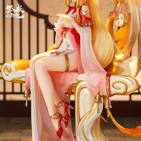 YUEWEN GOODS Honghong Tushan Golden Feather Dress Ver Fox Spirit Matchmaker Figure 9 YUEWEN GOODS Honghong Tushan Golden Feather Dress Ver Fox Spirit Matchmaker Figure - Image 7