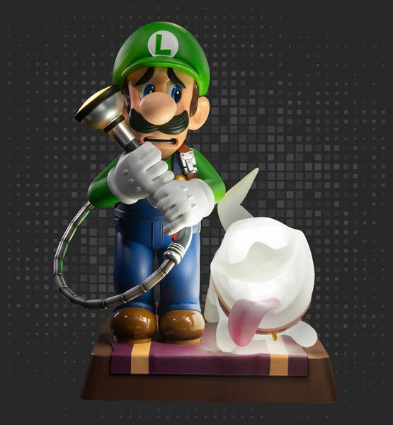 FIRST 4 FIGURES Luigi Collector's Edition Luigi's Mansion 3 Statue Figure 4 FIRST 4 FIGURES Luigi Collector's Edition Luigi's Mansion 3 Statue Figure - Image 2