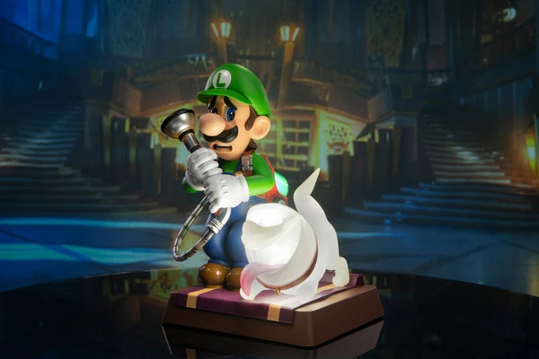 FIRST 4 FIGURES Luigi Collector's Edition Luigi's Mansion 3 Statue Figure 9 FIRST 4 FIGURES Luigi Collector's Edition Luigi's Mansion 3 Statue Figure - Image 7
