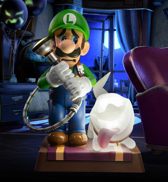 FIRST 4 FIGURES Luigi Collector's Edition Luigi's Mansion 3 Statue Figure 3 FIRST 4 FIGURES Luigi Collector's Edition Luigi's Mansion 3 Statue Figure