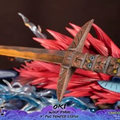 FIRST 4 FIGURES Oki Wolf Form Ver Okami Figure -Toy Model Cosplay Store 761568008319 figure oki wolf form ver okami alto