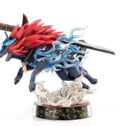 FIRST 4 FIGURES Oki Wolf Form Ver Okami Figure -Toy Model Cosplay Store 761568008319 figure oki wolf form ver okami altw