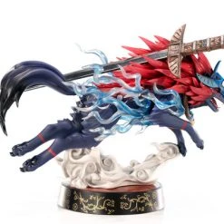 FIRST 4 FIGURES Oki Wolf Form Ver Okami Figure -Toy Model Cosplay Store 761568008319 figure oki wolf form ver okami alty