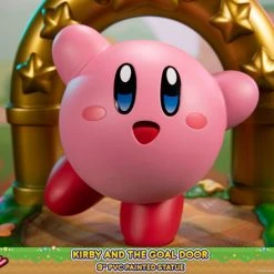 FIRST 4 FIGURES Kirby And The Goal Door Statue -Toy Model Cosplay Store 761568008494 figure kirby and the goal door altb