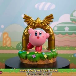 FIRST 4 FIGURES Kirby And The Goal Door Statue -Toy Model Cosplay Store 761568008494 figure kirby and the goal door altc