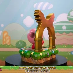 FIRST 4 FIGURES Kirby And The Goal Door Statue -Toy Model Cosplay Store 761568008494 figure kirby and the goal door altf