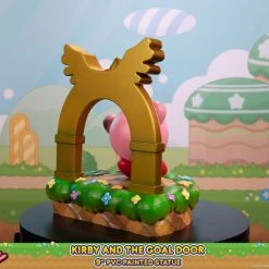 FIRST 4 FIGURES Kirby And The Goal Door Statue -Toy Model Cosplay Store 761568008494 figure kirby and the goal door alth
