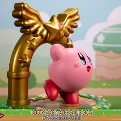 FIRST 4 FIGURES Kirby And The Goal Door Statue -Toy Model Cosplay Store 761568008494 figure kirby and the goal door altk