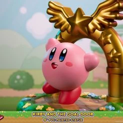 FIRST 4 FIGURES Kirby And The Goal Door Statue -Toy Model Cosplay Store 761568008494 figure kirby and the goal door altn