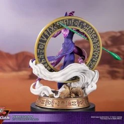 FIRST 4 FIGURES Dark Magician Purple Variant Yu-Gi-Oh! Statue -Toy Model Cosplay Store 761568008951 figure dark magician purple variant yu gi oh statue altd