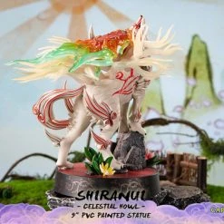 FIRST 4 FIGURES Shiranui Celestial Howl Ver Okami Figure -Toy Model Cosplay Store 761568009002 figure shiranui celestial howl ver okami altb
