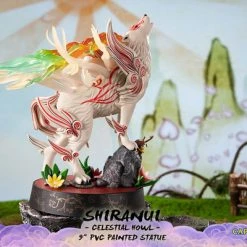 FIRST 4 FIGURES Shiranui Celestial Howl Ver Okami Figure -Toy Model Cosplay Store 761568009002 figure shiranui celestial howl ver okami altc