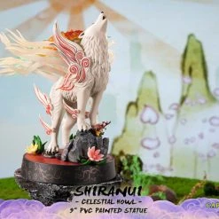 FIRST 4 FIGURES Shiranui Celestial Howl Ver Okami Figure -Toy Model Cosplay Store 761568009002 figure shiranui celestial howl ver okami altd