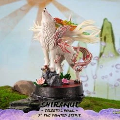 FIRST 4 FIGURES Shiranui Celestial Howl Ver Okami Figure -Toy Model Cosplay Store 761568009002 figure shiranui celestial howl ver okami altf