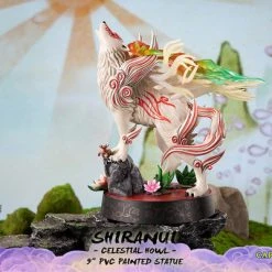 FIRST 4 FIGURES Shiranui Celestial Howl Ver Okami Figure -Toy Model Cosplay Store 761568009002 figure shiranui celestial howl ver okami altg