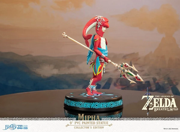 FIRST 4 FIGURES Mipha The Legend Of Zelda Breath Of The Wild Collectors Edition Figure 6 FIRST 4 FIGURES Mipha The Legend Of Zelda Breath Of The Wild Collectors Edition Figure - Image 4