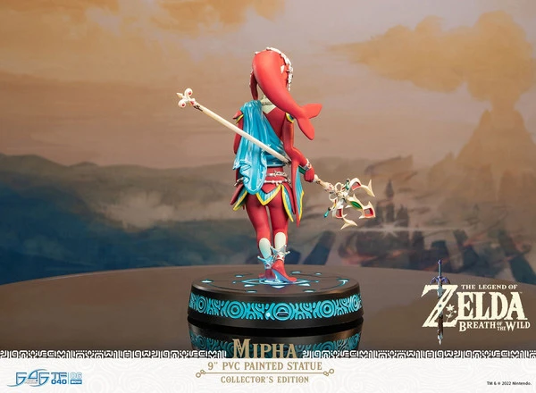 FIRST 4 FIGURES Mipha The Legend Of Zelda Breath Of The Wild Collectors Edition Figure 7 FIRST 4 FIGURES Mipha The Legend Of Zelda Breath Of The Wild Collectors Edition Figure - Image 5