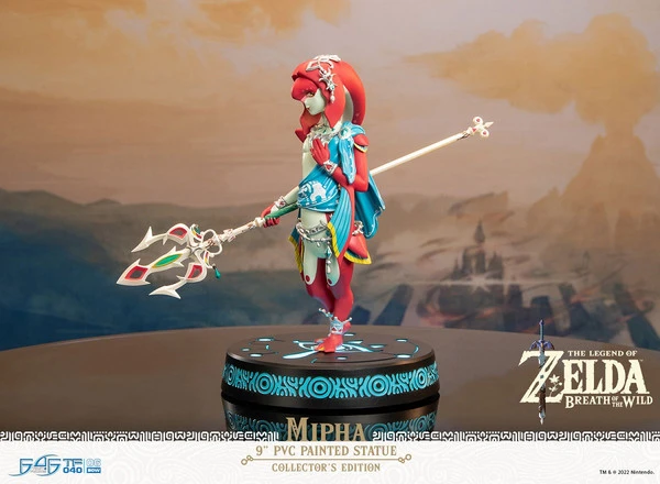 FIRST 4 FIGURES Mipha The Legend Of Zelda Breath Of The Wild Collectors Edition Figure 8 FIRST 4 FIGURES Mipha The Legend Of Zelda Breath Of The Wild Collectors Edition Figure - Image 6