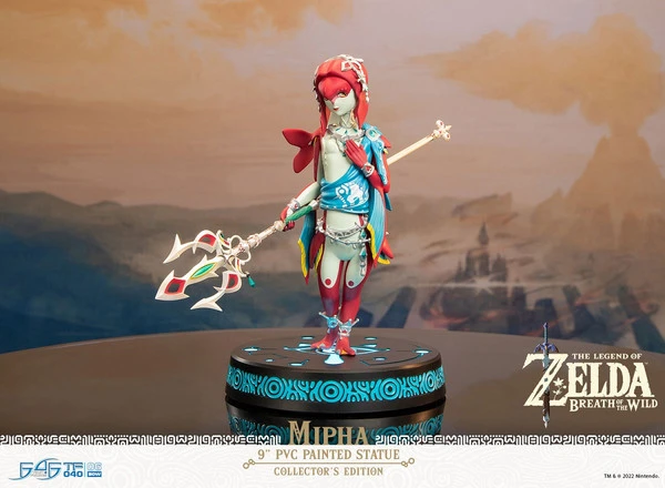 FIRST 4 FIGURES Mipha The Legend Of Zelda Breath Of The Wild Collectors Edition Figure 3 FIRST 4 FIGURES Mipha The Legend Of Zelda Breath Of The Wild Collectors Edition Figure