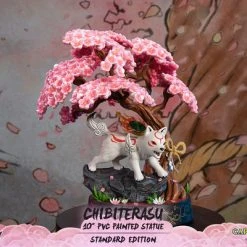 FIRST 4 FIGURES Chibiterasu Okamiden Figure -Toy Model Cosplay Store 761568010145 figure chibiterasu okamiden altf