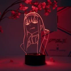 OTAKU LAMPS Zero Two Licking Her Lips DARLING In The FRANXX Otaku Lamp