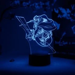 OTAKU LAMPS Erwin Smith Action Pose Attack On Titan Otaku Lamp