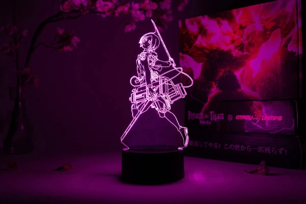 OTAKU LAMPS Ymir Attack On Titan Otaku Lamp 3 OTAKU LAMPS Ymir Attack On Titan Otaku Lamp
