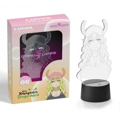 OTAKU LAMPS Lucoa Bust Miss Kobayashi's Dragon Maid Otaku Lamp 5 OTAKU LAMPS Lucoa Bust Miss Kobayashi's Dragon Maid Otaku Lamp -Toy Model Cosplay Store 810093650729 merchandise lucoa bust miss kobayashis dragon maid otaku lamp alta