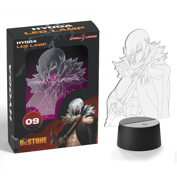 OTAKU LAMPS Hyoga Dr. STONE Otaku Lamp 4 OTAKU LAMPS Hyoga Dr. STONE Otaku Lamp - Image 2