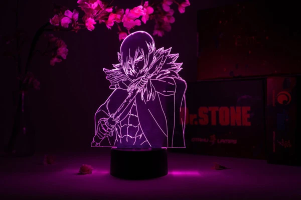 OTAKU LAMPS Hyoga Dr. STONE Otaku Lamp 3 OTAKU LAMPS Hyoga Dr. STONE Otaku Lamp