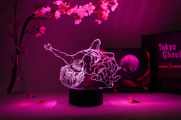 OTAKU LAMPS Ken Kaneki Falling Tokyo Ghoul Otaku Lamp 3 OTAKU LAMPS Ken Kaneki Falling Tokyo Ghoul Otaku Lamp