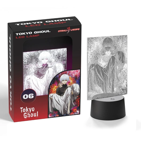 OTAKU LAMPS Ken Kaneki Finale Tokyo Ghoul Dual LED Otaku Lamp 4 OTAKU LAMPS Ken Kaneki Finale Tokyo Ghoul Dual LED Otaku Lamp - Image 2
