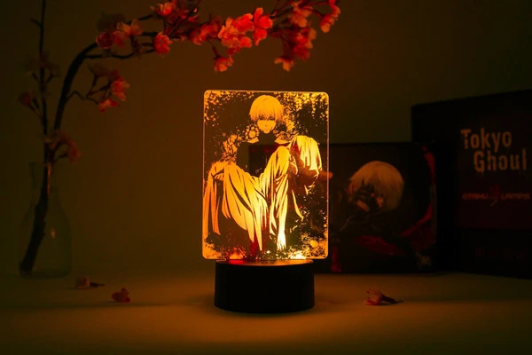 OTAKU LAMPS Ken Kaneki Finale Tokyo Ghoul Dual LED Otaku Lamp 3 OTAKU LAMPS Ken Kaneki Finale Tokyo Ghoul Dual LED Otaku Lamp