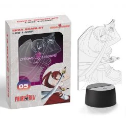 OTAKU LAMPS Erza Scarlet Clear Heart Clothing Fairy Tail Otaku Lamp 5 OTAKU LAMPS Erza Scarlet Clear Heart Clothing Fairy Tail Otaku Lamp -Toy Model Cosplay Store 810093651559 merchandise erza scarlet in clear heart clothing fairy tail otaku lamp alta