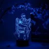 OTAKU LAMPS Levi Seated On His Throne Attack On Titan Otaku Lamp -Toy Model Cosplay Store 810093651696 merchandise levi seated on his throne attack on titan otaku lamp primary