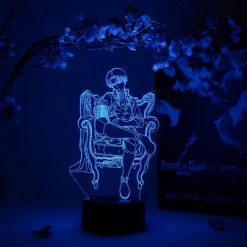 OTAKU LAMPS Levi Seated On His Throne Attack On Titan Otaku Lamp