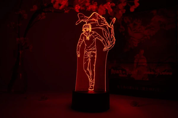 OTAKU LAMPS Eren Yeager Attack On Titan The Final Season Otaku Lamp 3 OTAKU LAMPS Eren Yeager Attack On Titan The Final Season Otaku Lamp