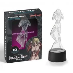 OTAKU LAMPS Annie Leonhart Female Titan Form Attack On Titan The Final Season Otaku Lamp -Toy Model Cosplay Store 810093651856 merchandise annie leonhart female titan form attack on titan the final season otaku lamp alta